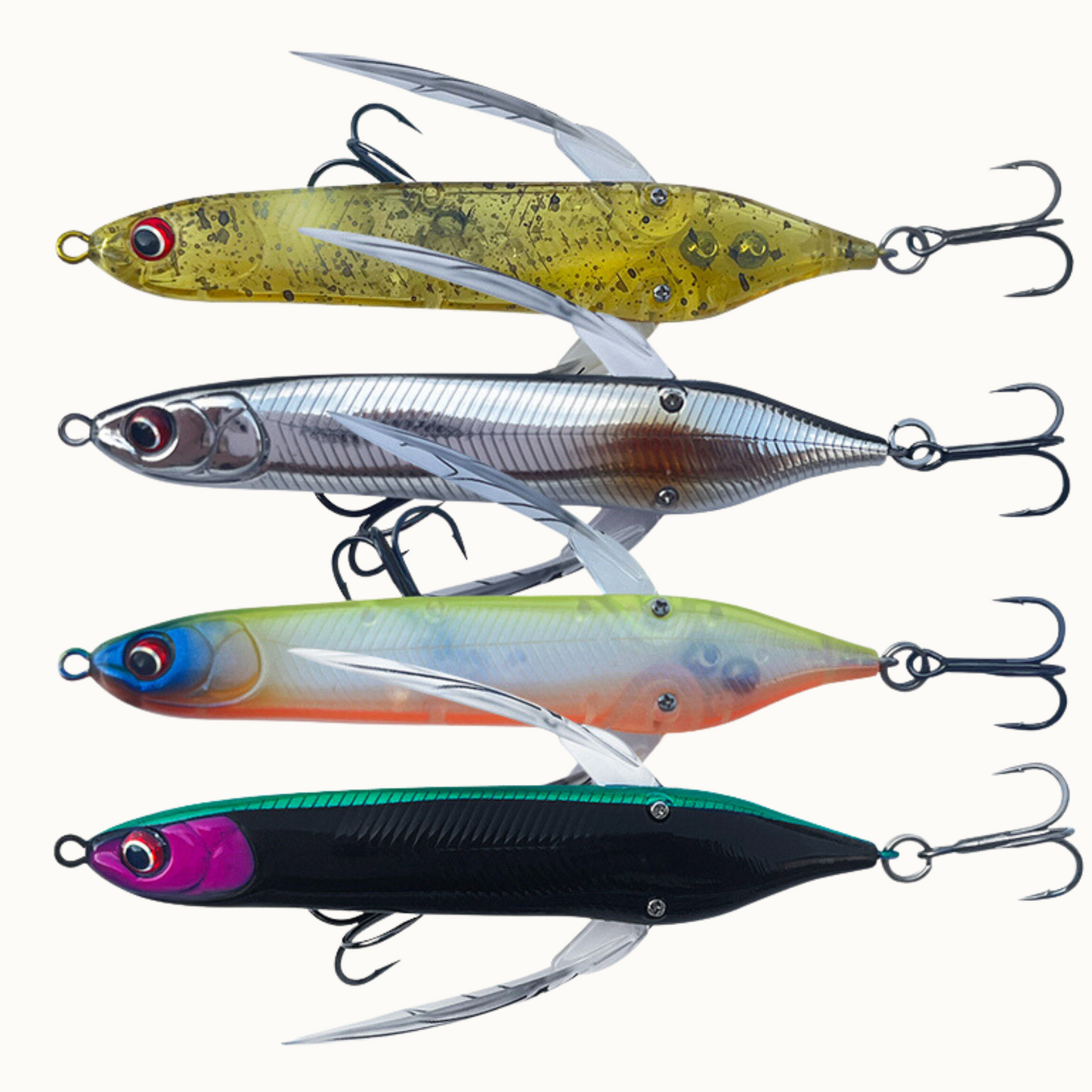 Dragonfly® fiskesluk 4-pakning