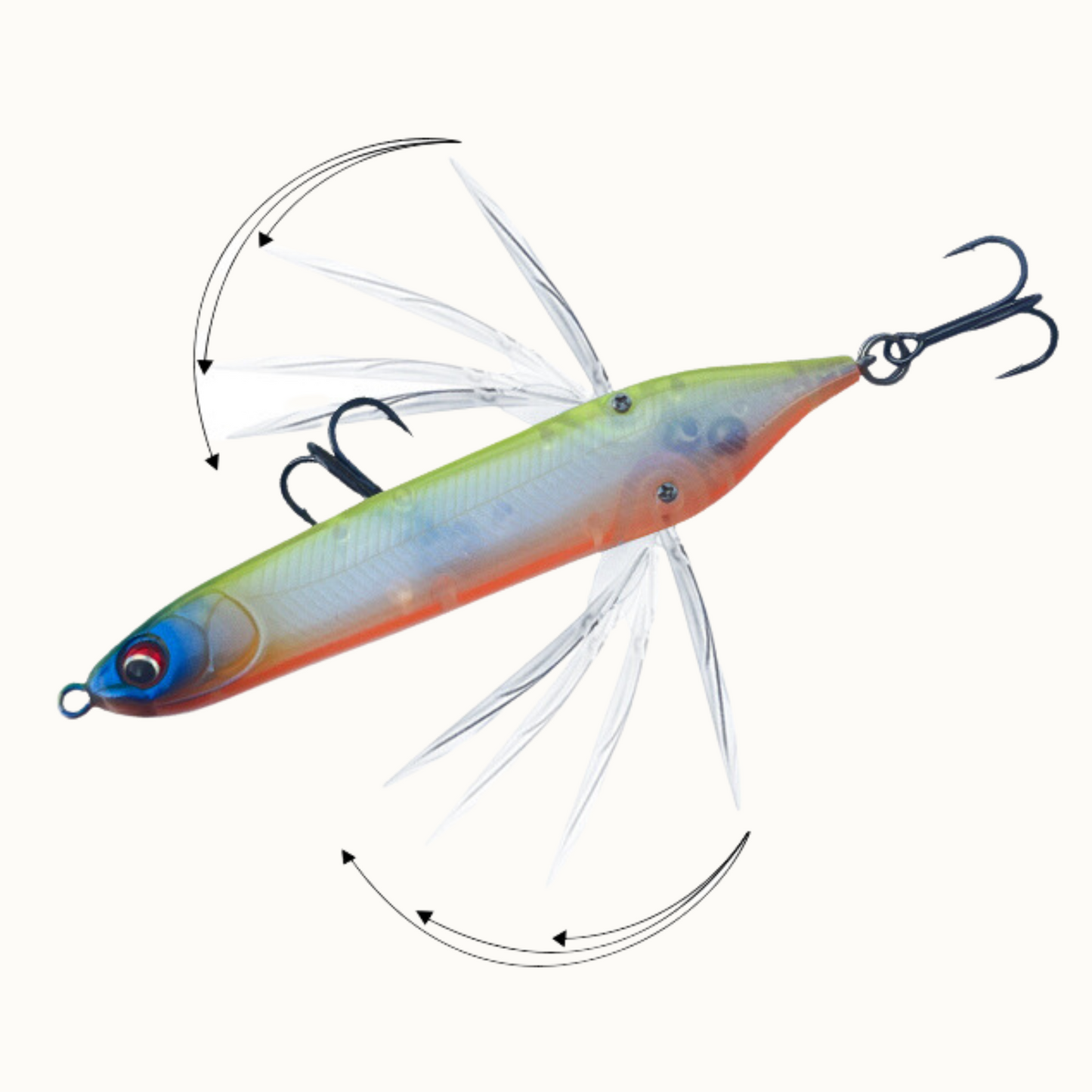 Dragonfly® fiskedrag 4-pack