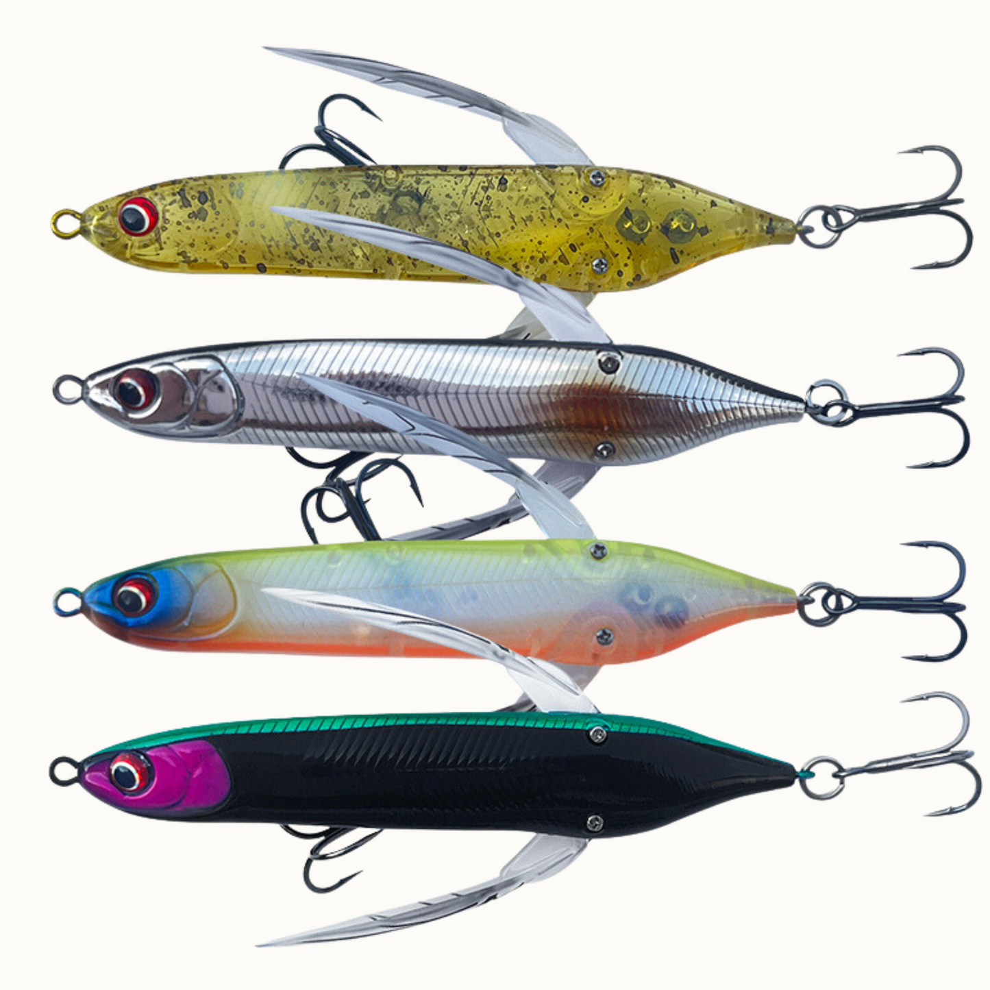 Dragonfly® fiskedrag 4-pack